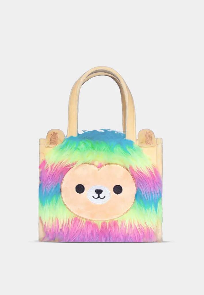 Squishmallows Sac fourre-tout Leonard le Lion - Grand Fourre-tout Peluche