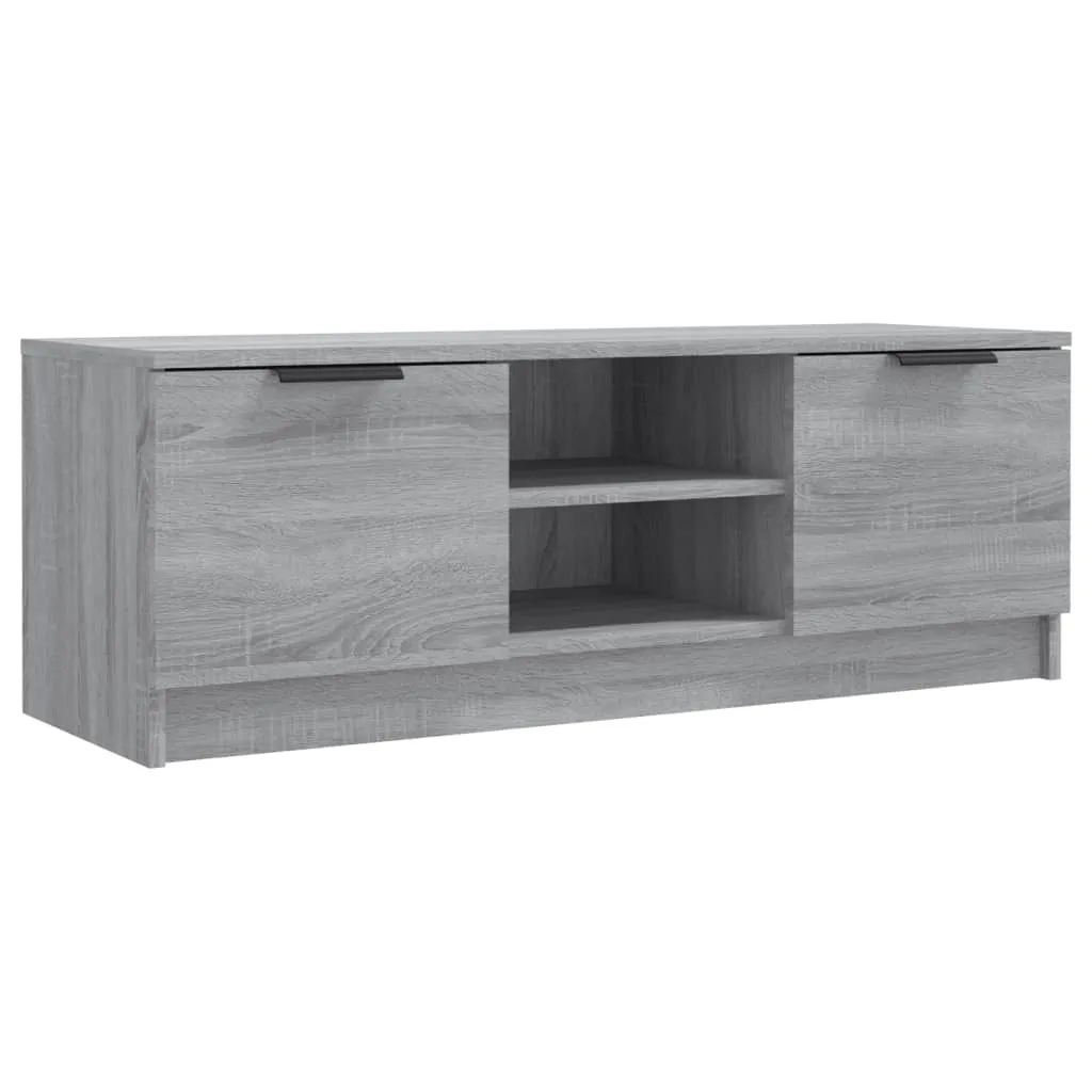 Mobile TV 102 cm Grigio Sonoma - Ottimizzazione Spazi e Design