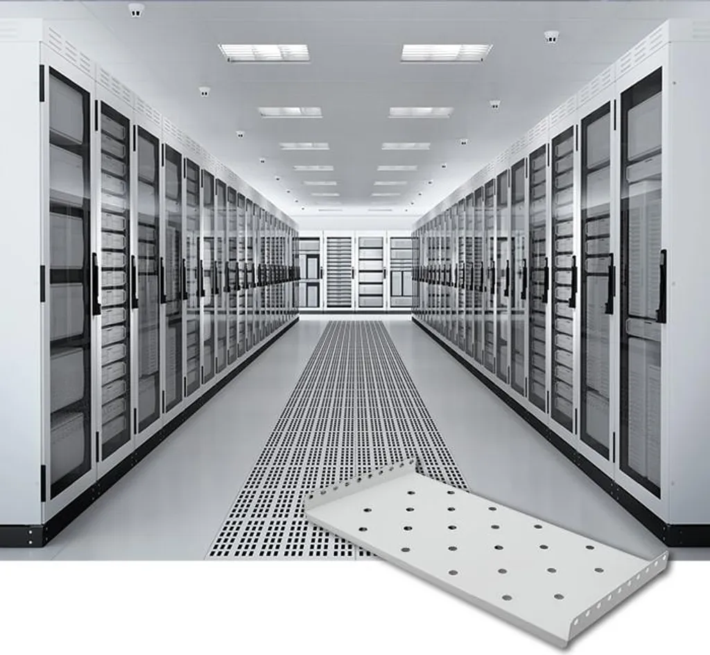 Étagère RACK fixe 490x250 mm pour ranger vos appareils réseau sans rail