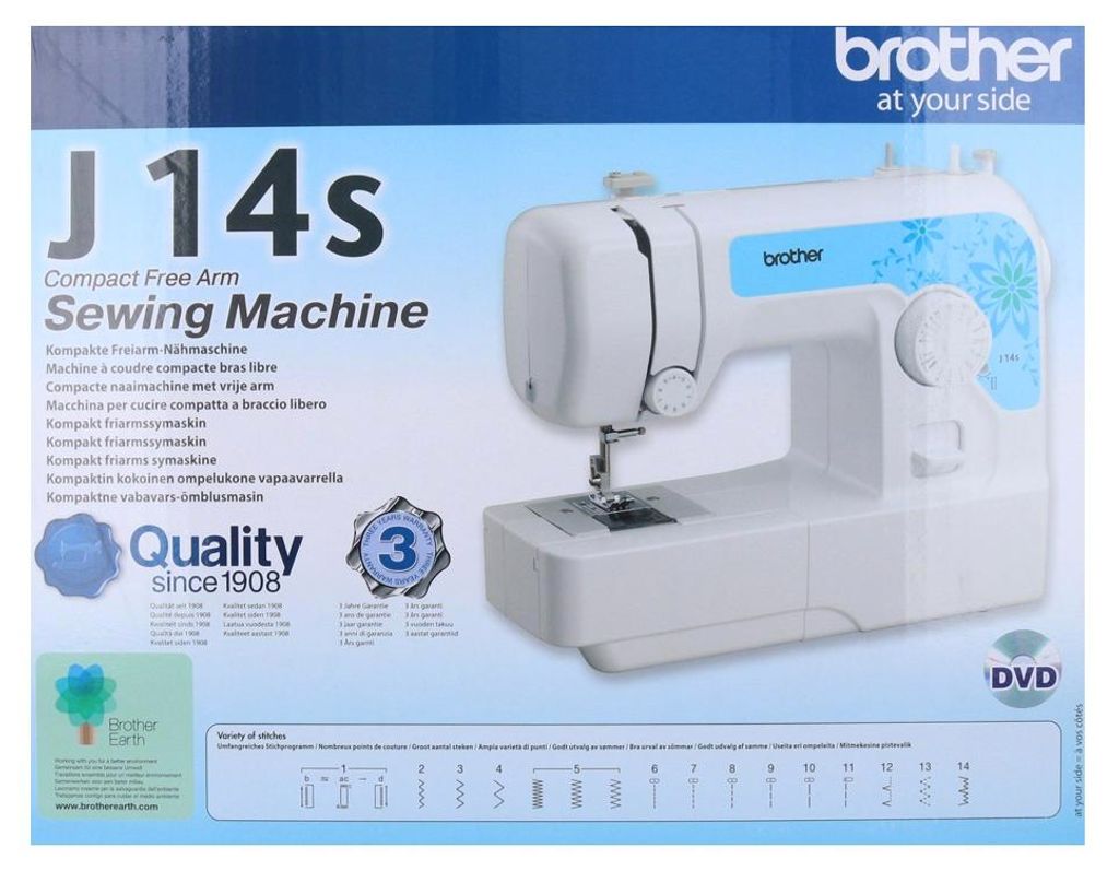 Brother J14S Poloautomatický šicí stroj Elektromechanický Obrázek produktu 
