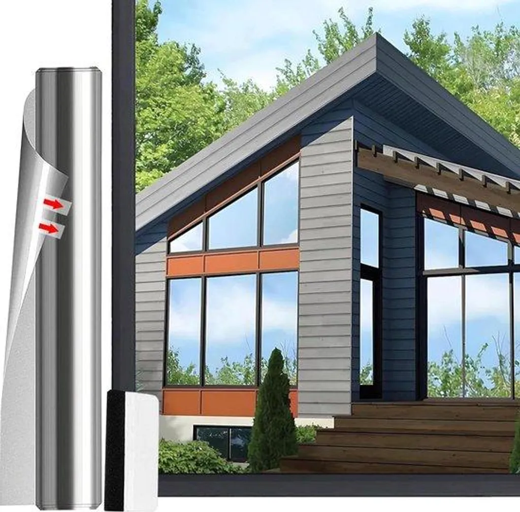 Film solaire anti-chaleur 80x400cm protection UV et isolation fenêtre