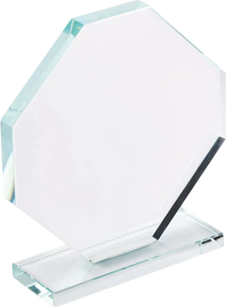 Récompense en Cristal Rumbo Design Transparent pour Événementiel