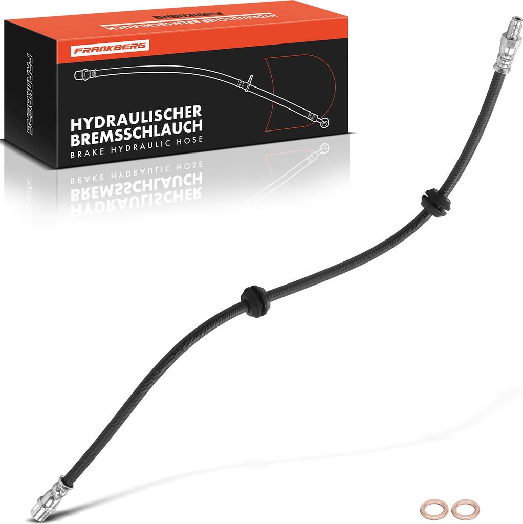 Frankberg 1x Bremsschlauch Bremsschläuche Hinterachse Links oder Rechts für Mercedes-Benz R-Klasse V251 W251 3.0L-6.2L