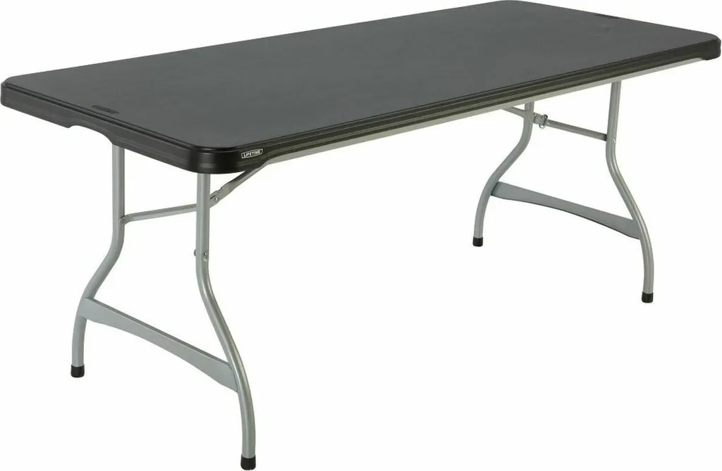 Grande Table de Collectivité Rectangulaire Lifetime 182 cm pour 6 Places