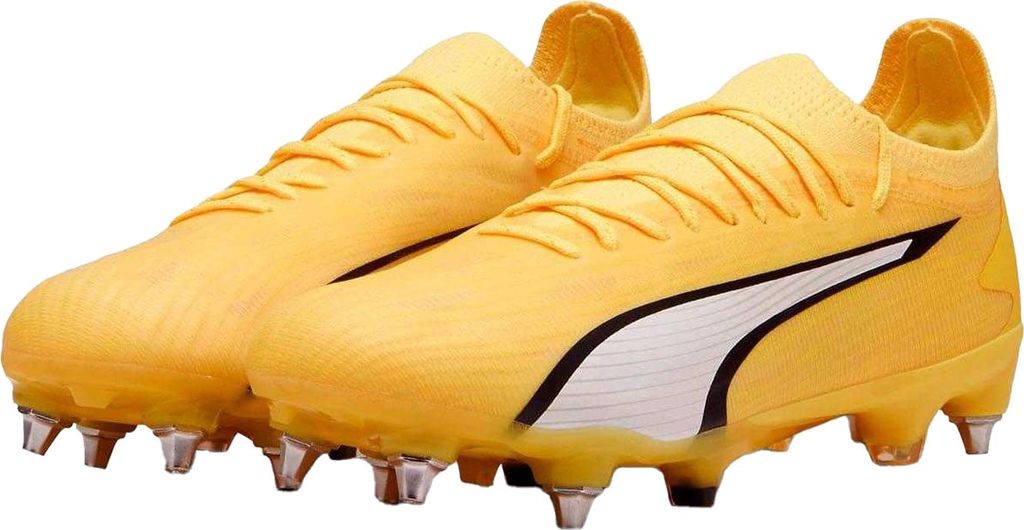 Puma - "Ultra Ultimate" Fußball-Stiefel für Herren GT9639 (42 EU) (Kräftiges Gelb/Puma Weiß/Schwarz)