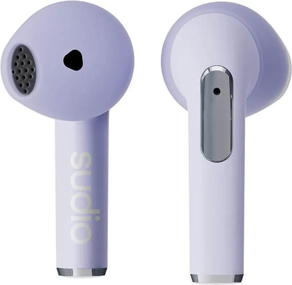 Écouteurs Intra-auriculaires Sudio N2 TWS Violets pour Musique et Appels