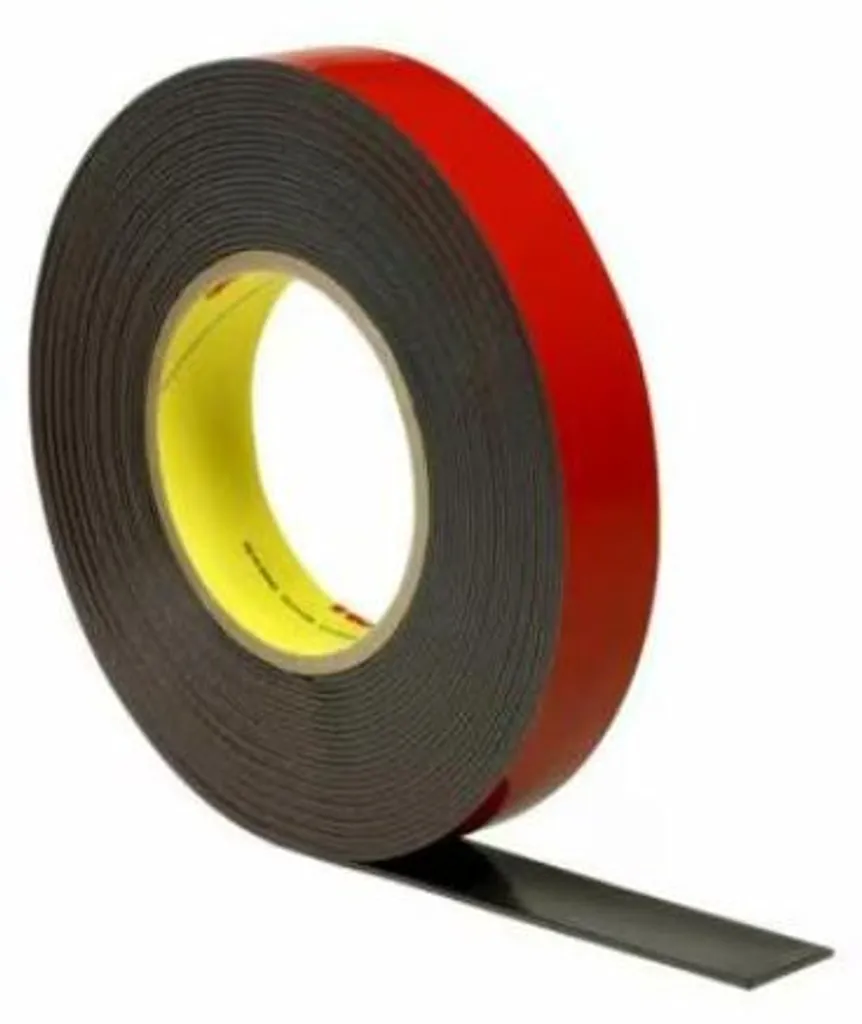 Fixation Permanente 3M PT1100 Noir 9mm x 20m pour Accessoires et Joints
