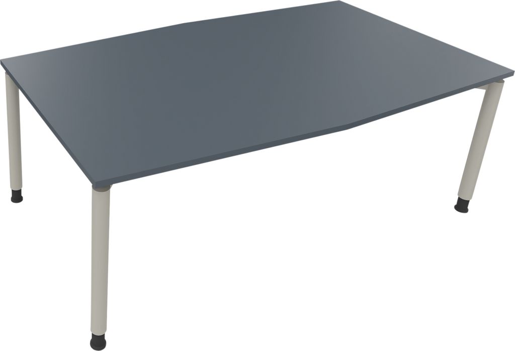 Bespr.ti. Tonneau Vierfuß Rund B2000xT1000/1100xH680-820 si/Lava