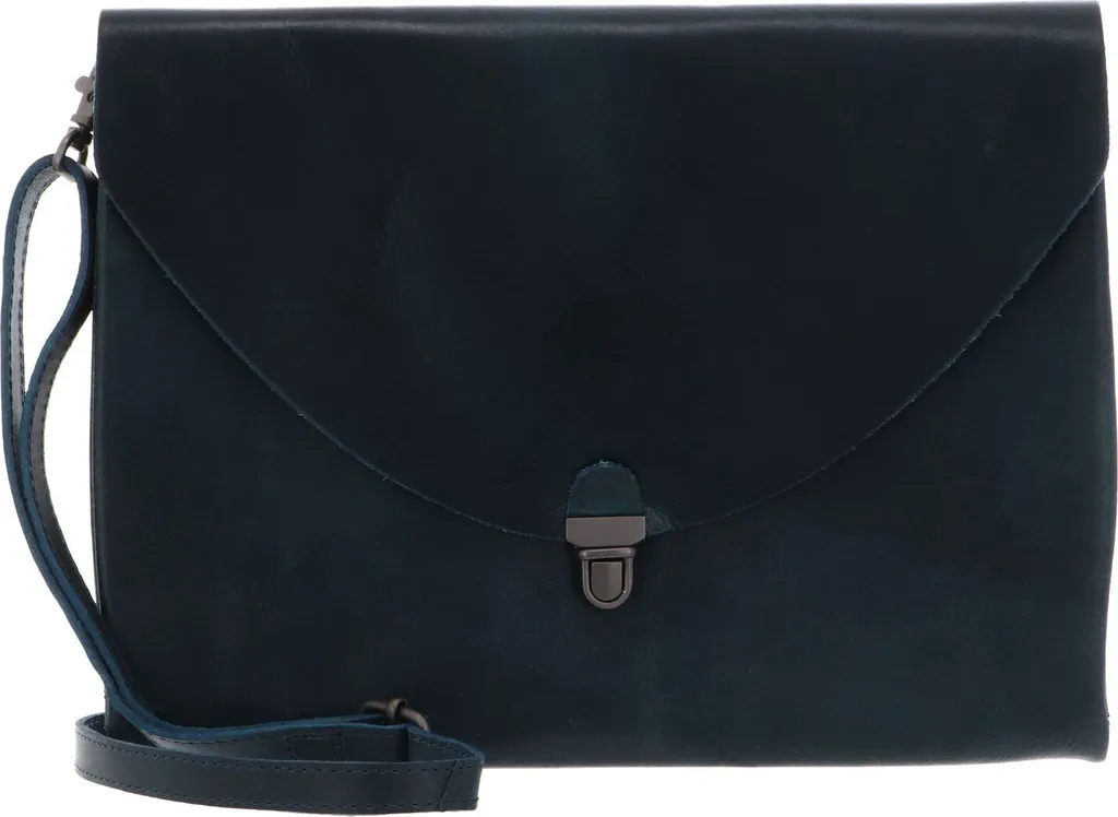 Petit Sac à Épaule en Cuir Bleu Pétrole Idéal pour Soirée et Ville