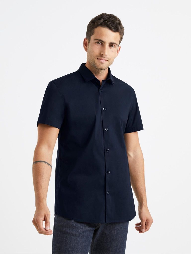 Celio Daslim Kurzarmhemd 1045153__M