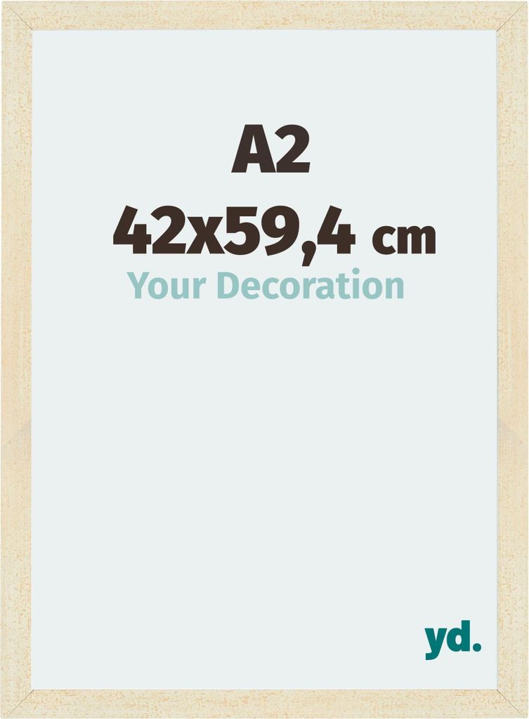 Bilderrahmen, 42x59.4 cm, Sand Gewischt, MDF, Mura