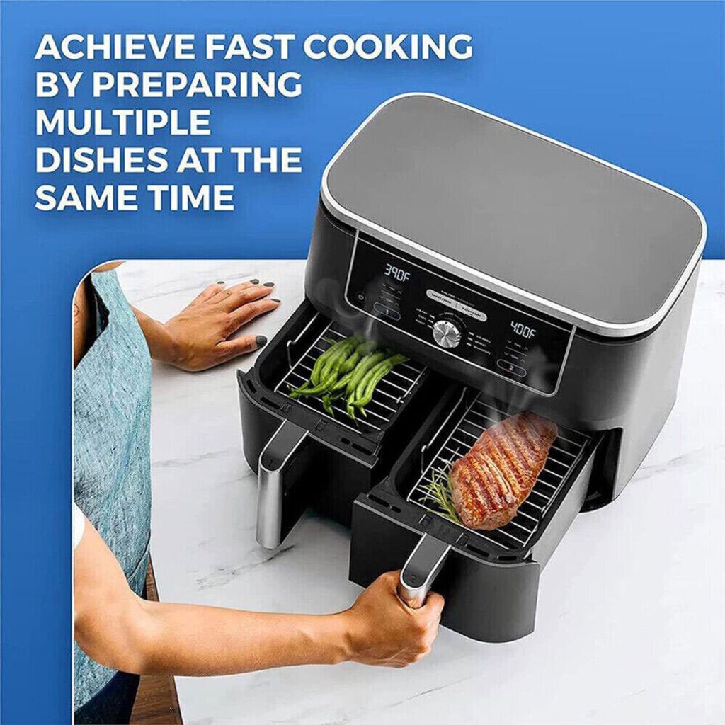 10pcs Silikon Air Fryer Korb für Ninja AF300UK/AF400UK, Produktbild 3