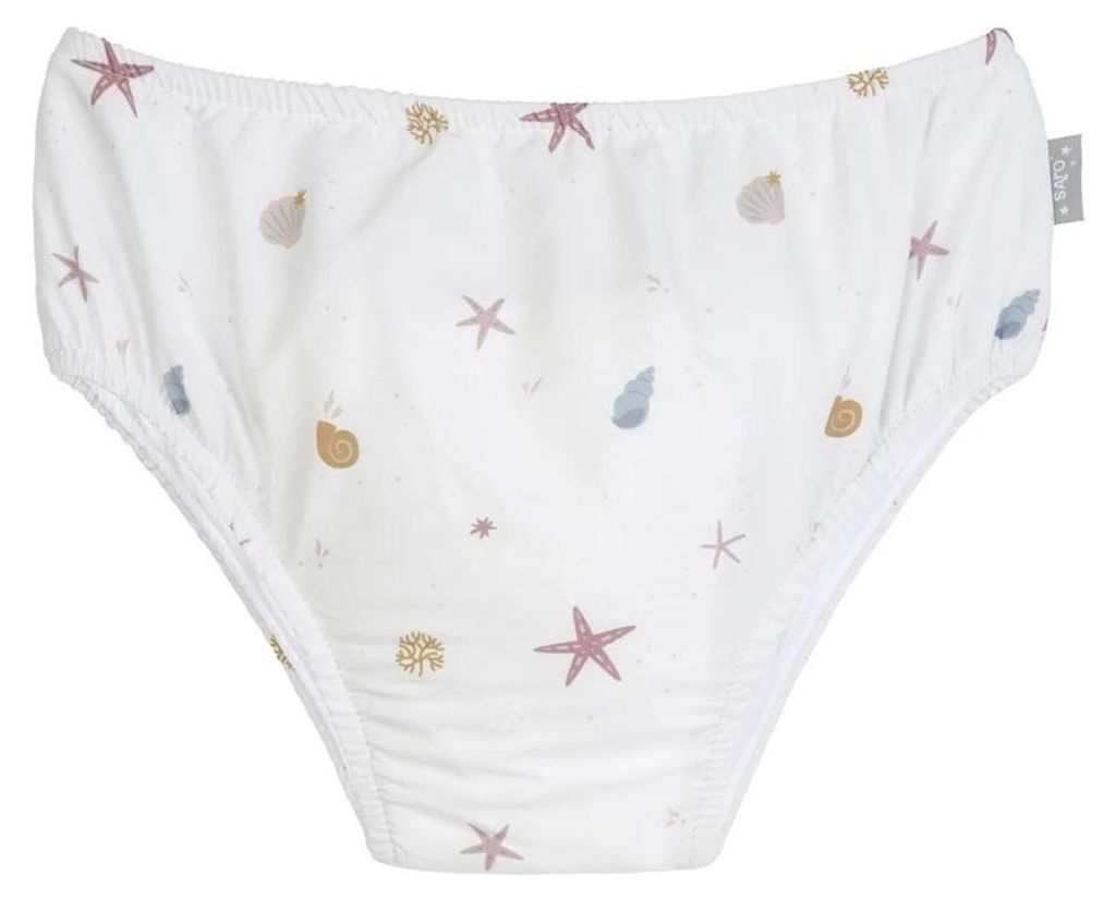 Schwimmwindel für Babys mit UV-Schutz UPF 50+, wiederverwendbar, 6–12 Monate, Sea Wonders