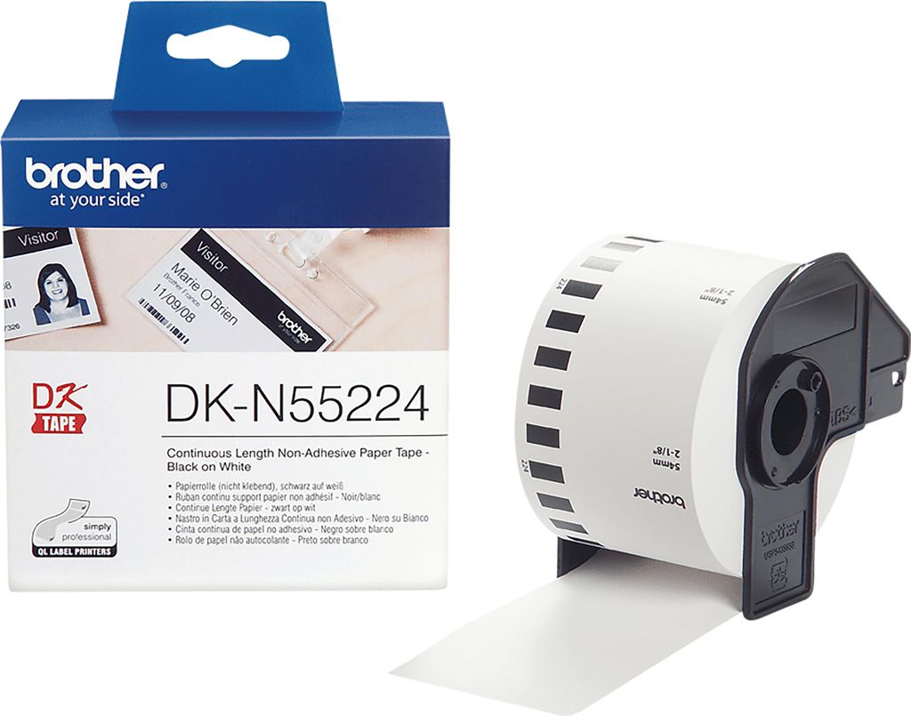 Brother DK-N55224 Etiketten erstellendes Band Produktbild 