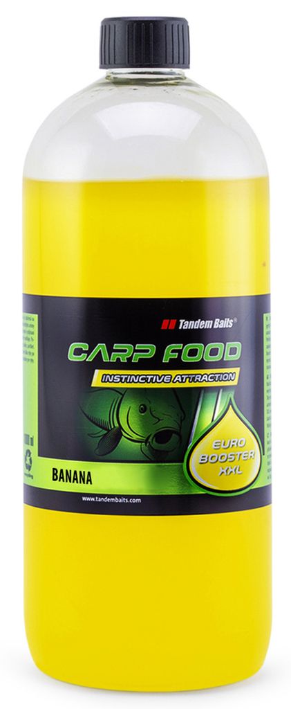 Tandem Baits Euro Booster XXL für Karpfen-Boilies Banane, Karpfen Angeln ohne Mühe, Köder zum Große-Fische-Angeln, Karpfenzubehör für Profis ...