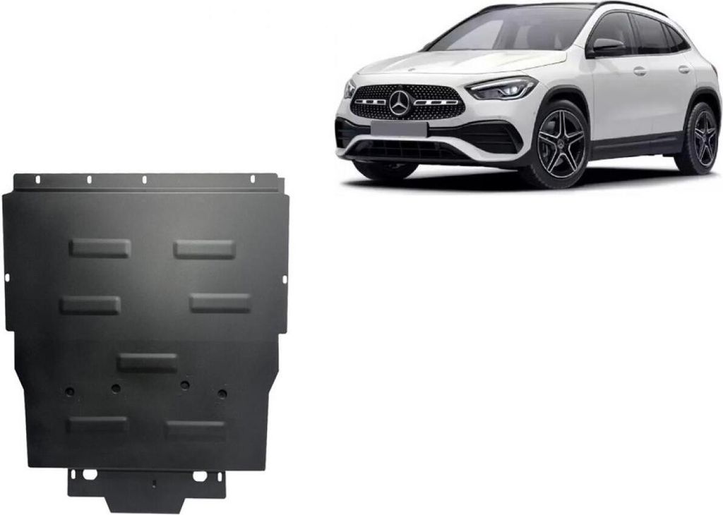 Stahl Unterfahrschutz für Motor Mercedes GLA H247