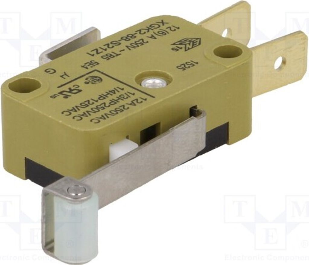 1x Mikrosc SNAP ION mit Hebel (mit Rolle) ON-(ON) XGK2-88-S21Z1 Mikrosc SNAP ION