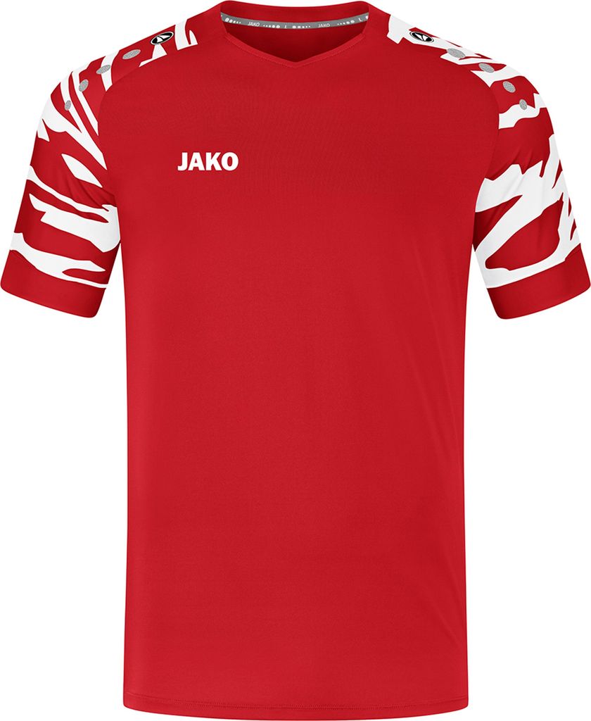 Jako Wild Trikot Kurzarm Herren - Sportrot / Weiß