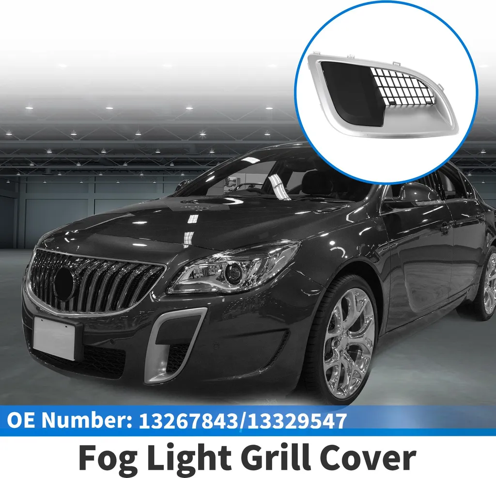 Insert Grille Antibrouillard pour Réparation Buick Regal 2009 à 2014