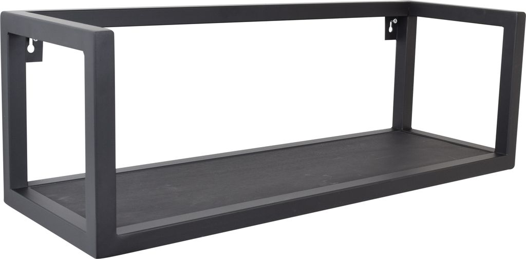 LOFT42 Vegas Wandregal - schwarz- 90x20x20 Produktbild 