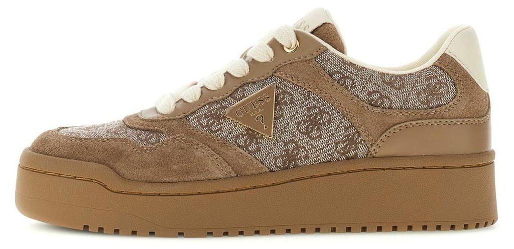 guess sneakers donna guess fltm16 fal12 miram16 taupe Immagine del prodotto 