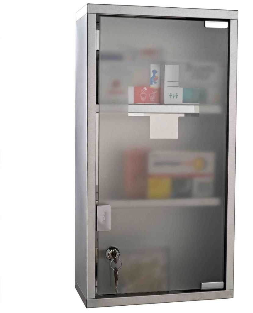 kleankin Medizinschrank Arzneischrank Erste-Hilfe-Schrank 3 Produktbild 