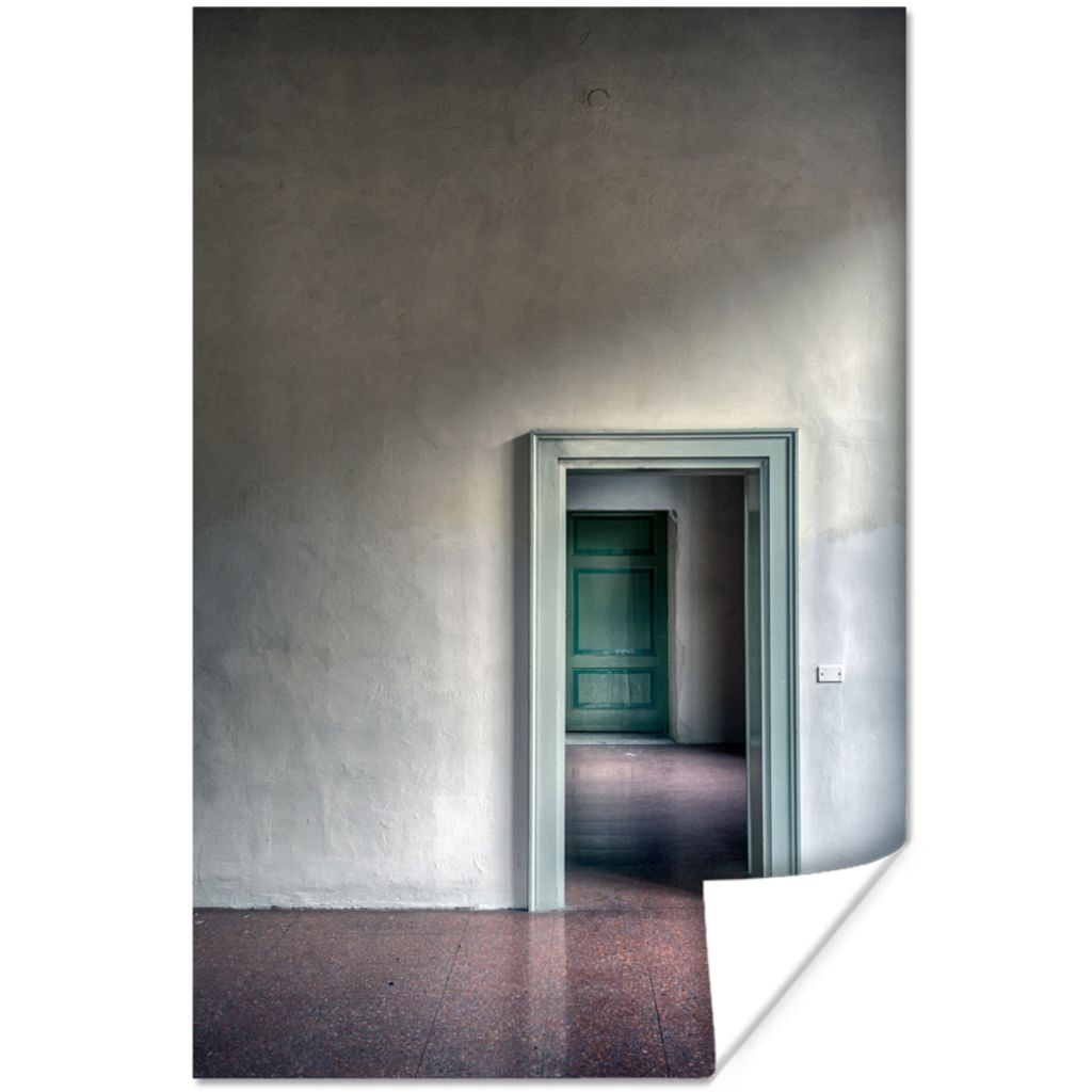 MuchoWow Poster Architektur - Haus - Tür - Abstrakt 120x180 cm - Kunstposter
