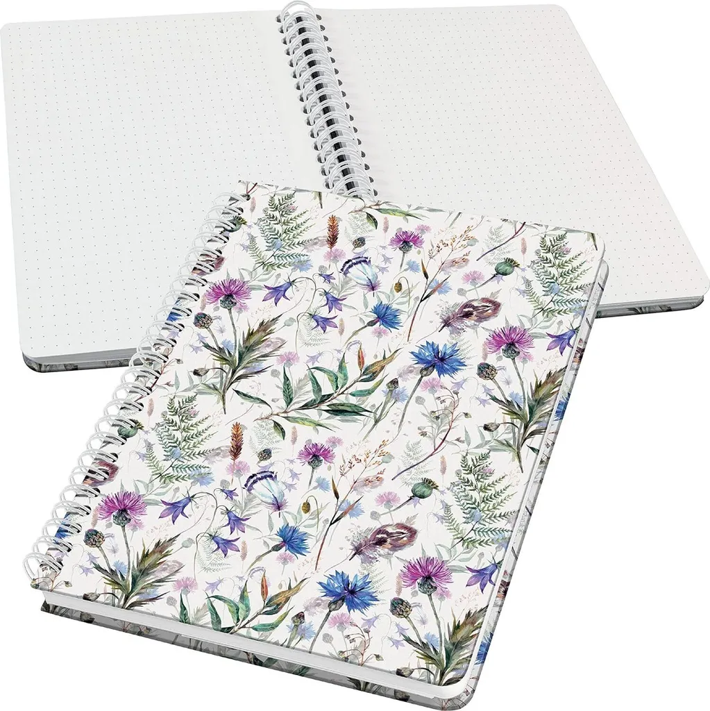 Quaderno Spirale Sigel JN618 Jolie A5 | Idea Regalo Misty Meadows Dotted