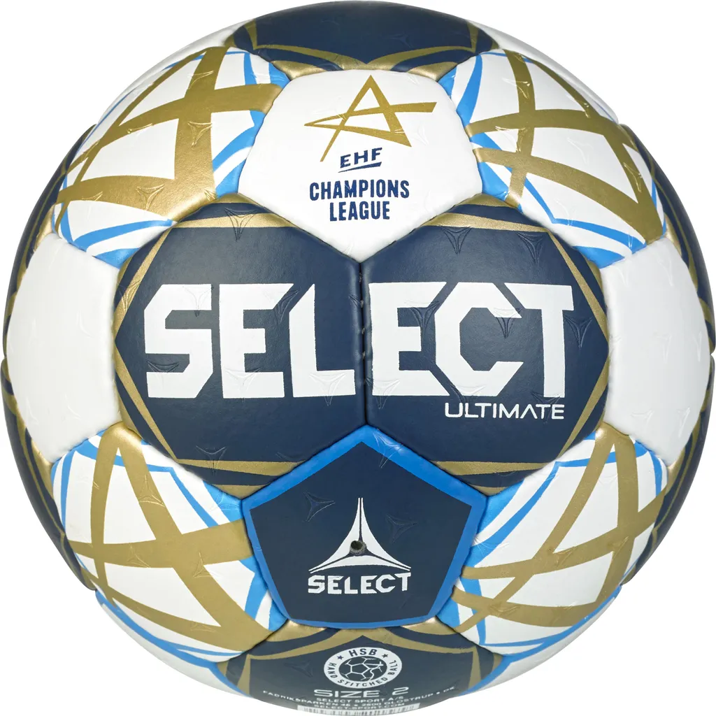 Ballon Handball Select Ultimate v25 Anti-Déformation EHF Officiel