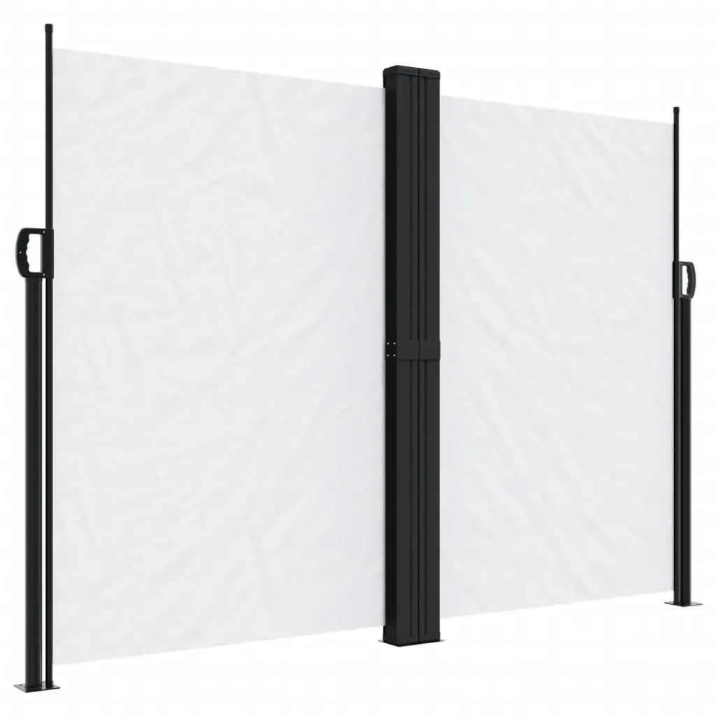 Tenda Laterale Retrattile vidaXL 180x600 cm Bianca - Design e Outdoor