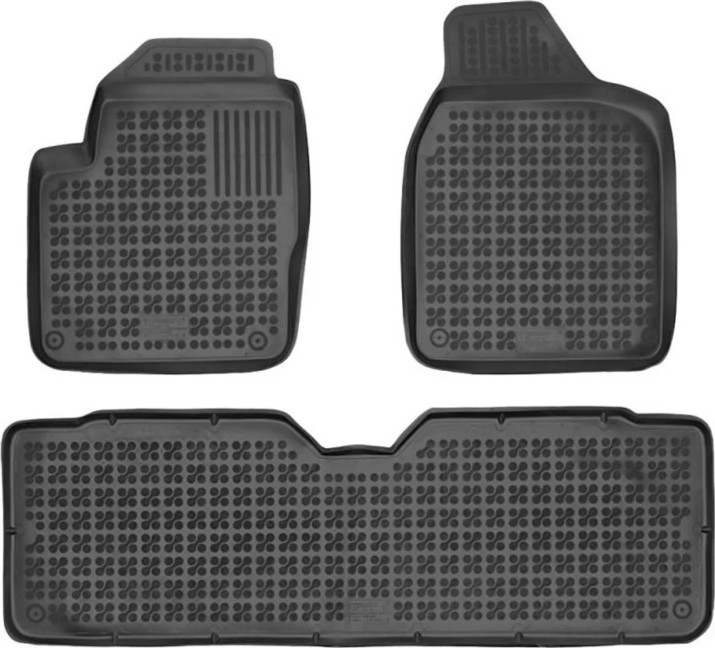 Tappetini Premium in Gomma Nera Ford Galaxy 1995-2006 5 Posti