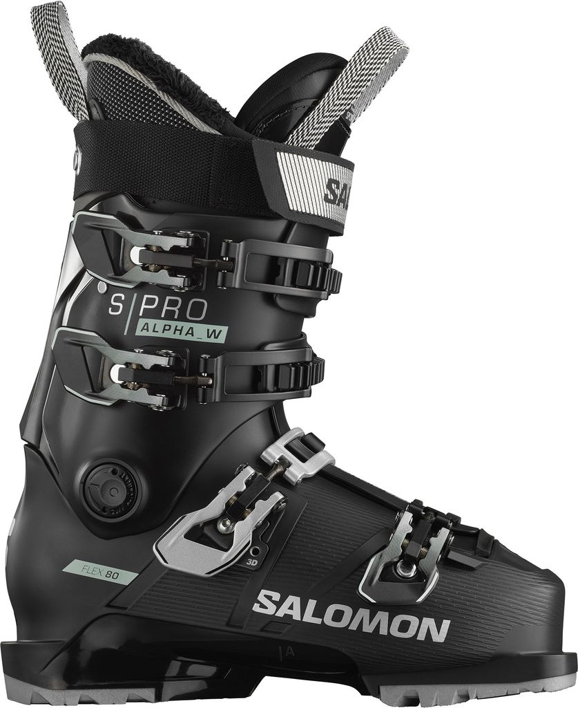 Salomon S/PRO ALPHA 80 W GW Black/White Moss/Silver 26/26.5