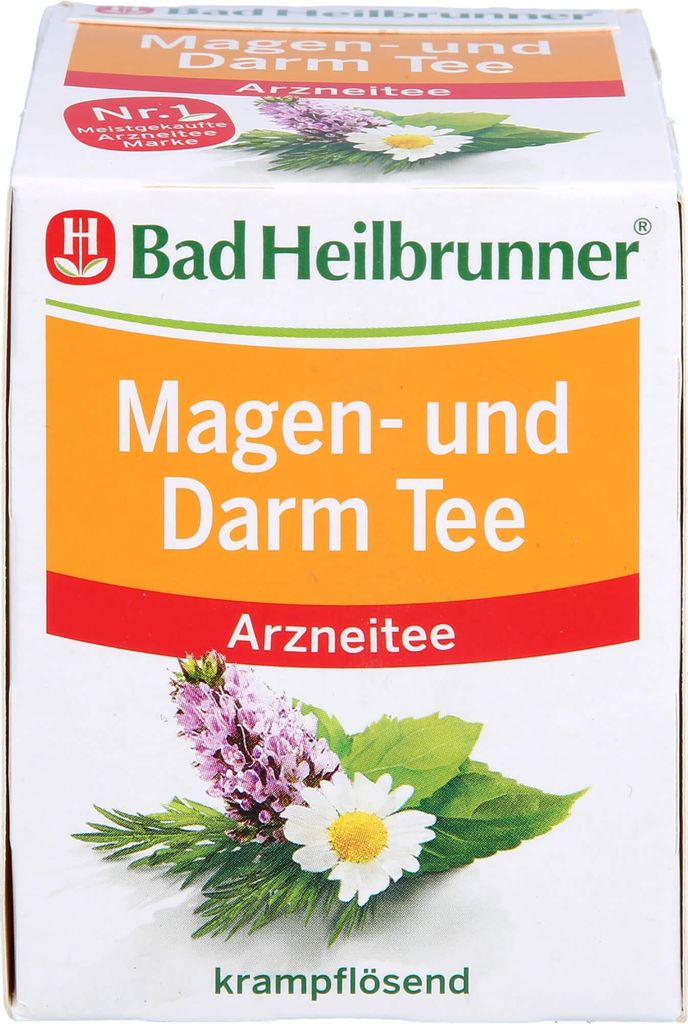 Bad Heilbrunner - Magen & Darm Tee - 8er 14g Produktbild 