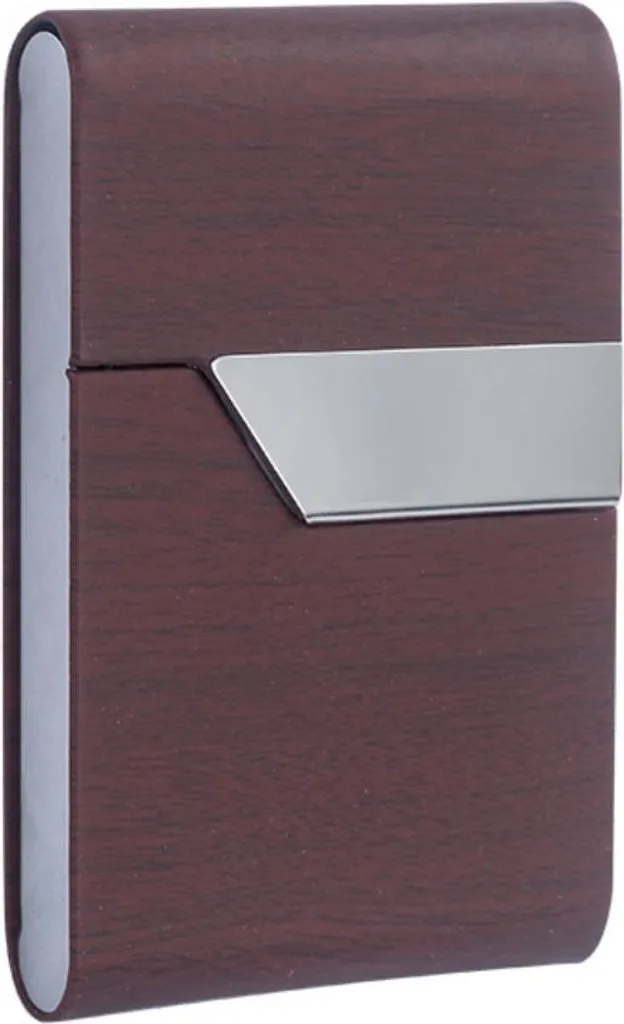 Portasigarette Rigido INF Effetto Legno Caffè - 7 King Size PU