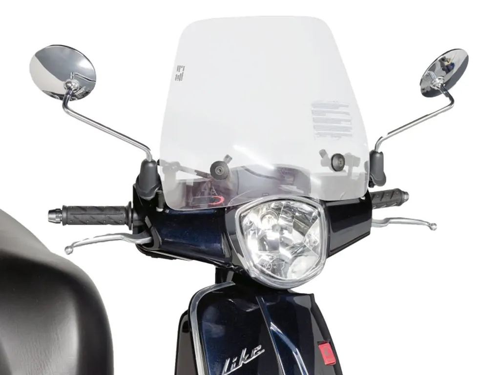 Pare-brise scooter Kymco Like 50-125-200i protection vent et pluie