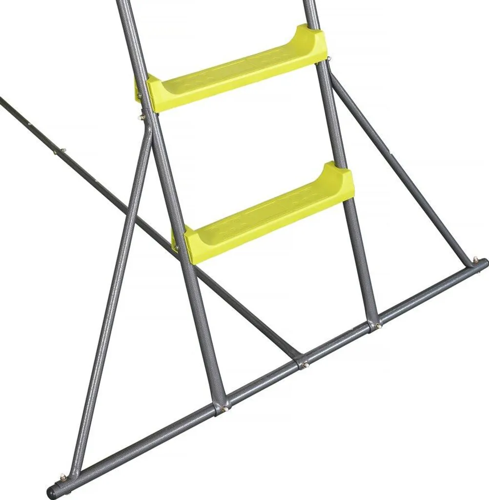 Toboggan de jardin double vague Poly vert pour animations d'été - 4