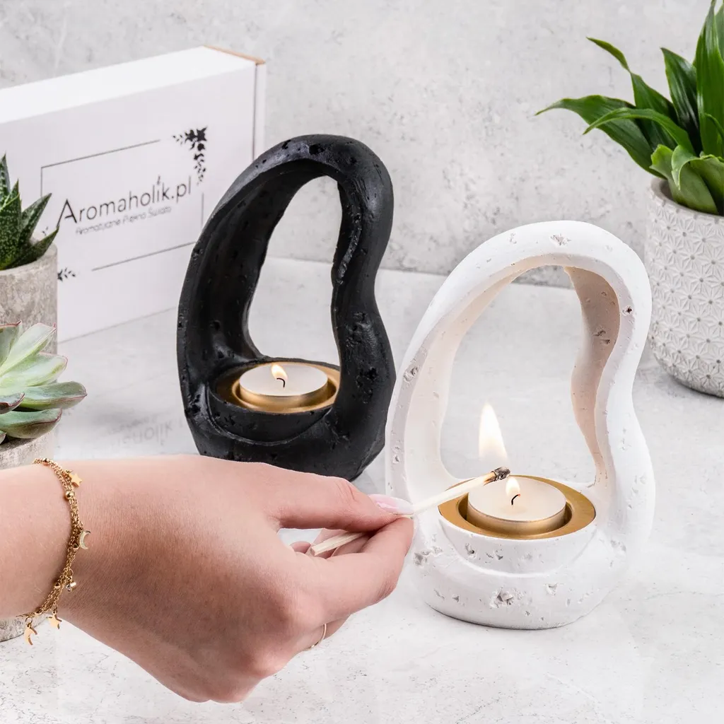 Diffuseur pour aromathérapie et yoga compatible encens et bougies - 4