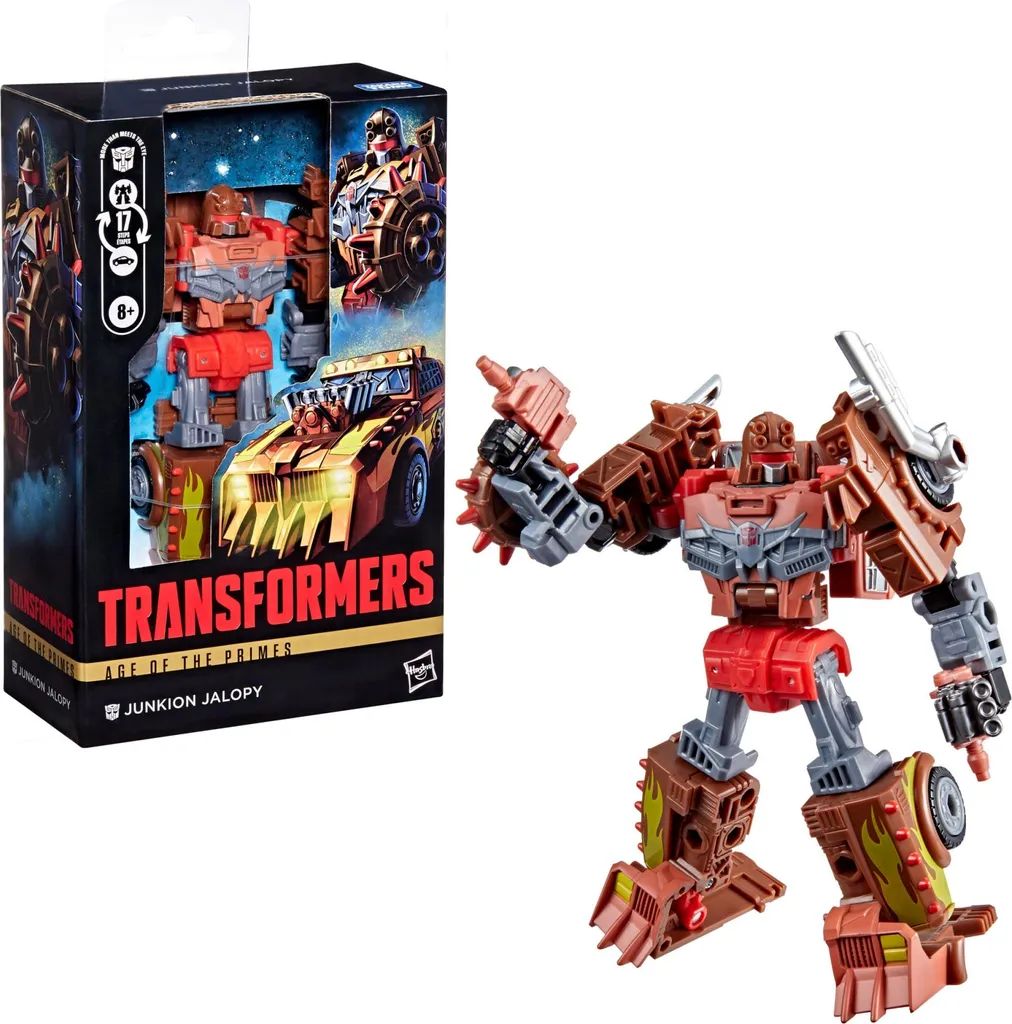 Robot Transformers Junkion Jalopy - Idéal pour Collection et Jeux