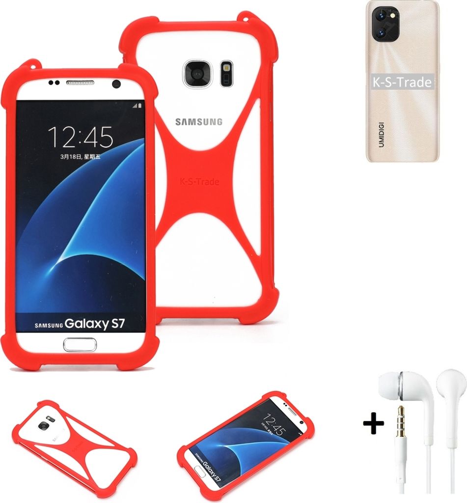 Handy-hülle + Kopfhörer kompatibel mit UMIDIGI Power 7 Produktbild 
