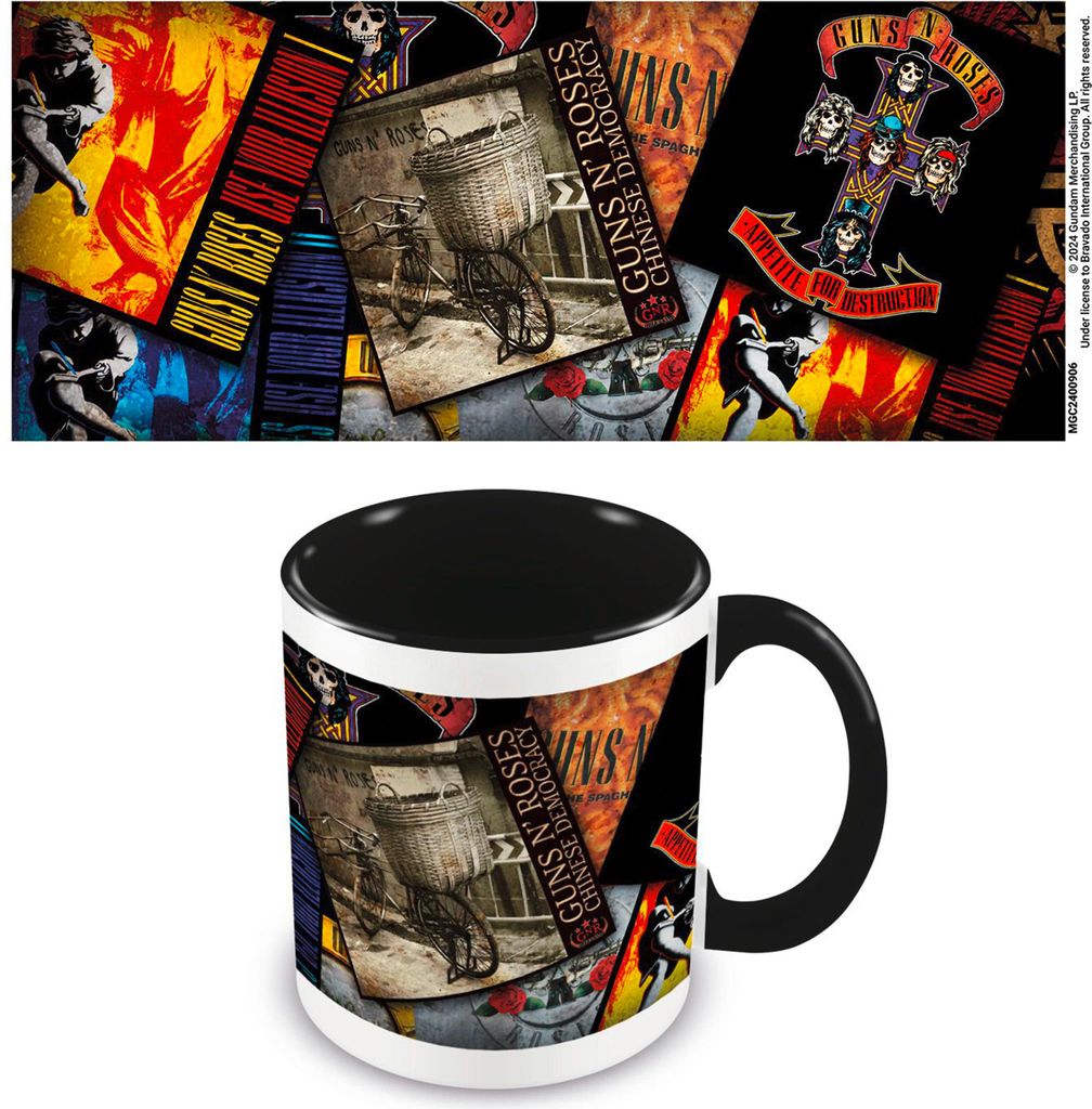 Guns N' Roses Tasse Album Collage