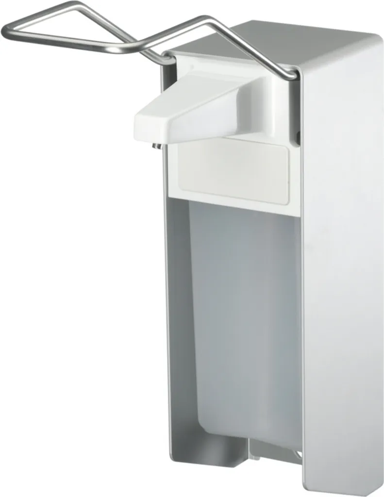 Distributeur désinfectant aluminium LH 500ml avec levier de commande