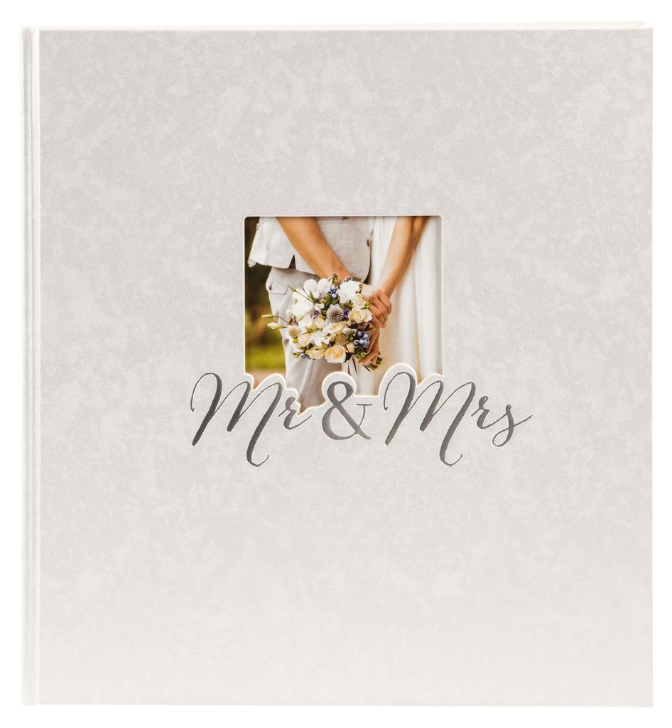 Goldbuch Mr. Mrs. 30x31 60 pages blanches mariage 08388 Image du produit 