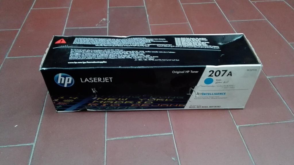 HP 207A Cyan Original LaserJet Tonerkartusche, 1250 Seiten, Produktbild 