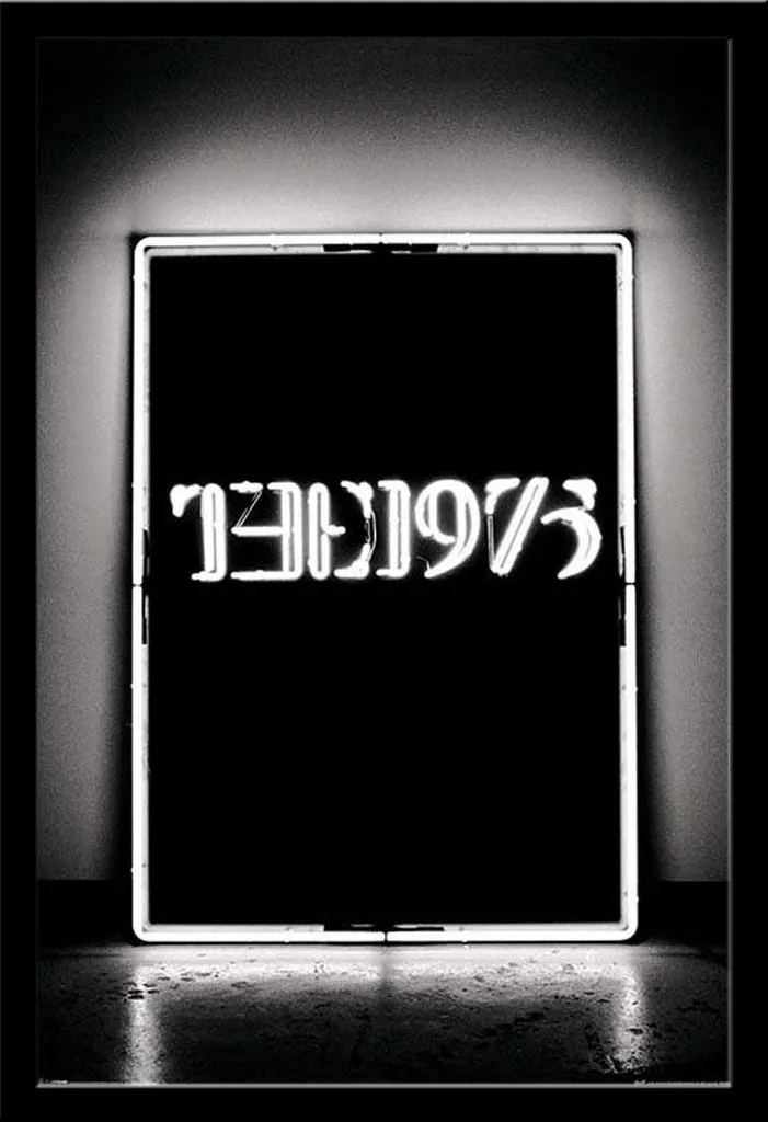 Cadre Photo avec Poster The 1975 Album et Protection Acrylique Shinsuke