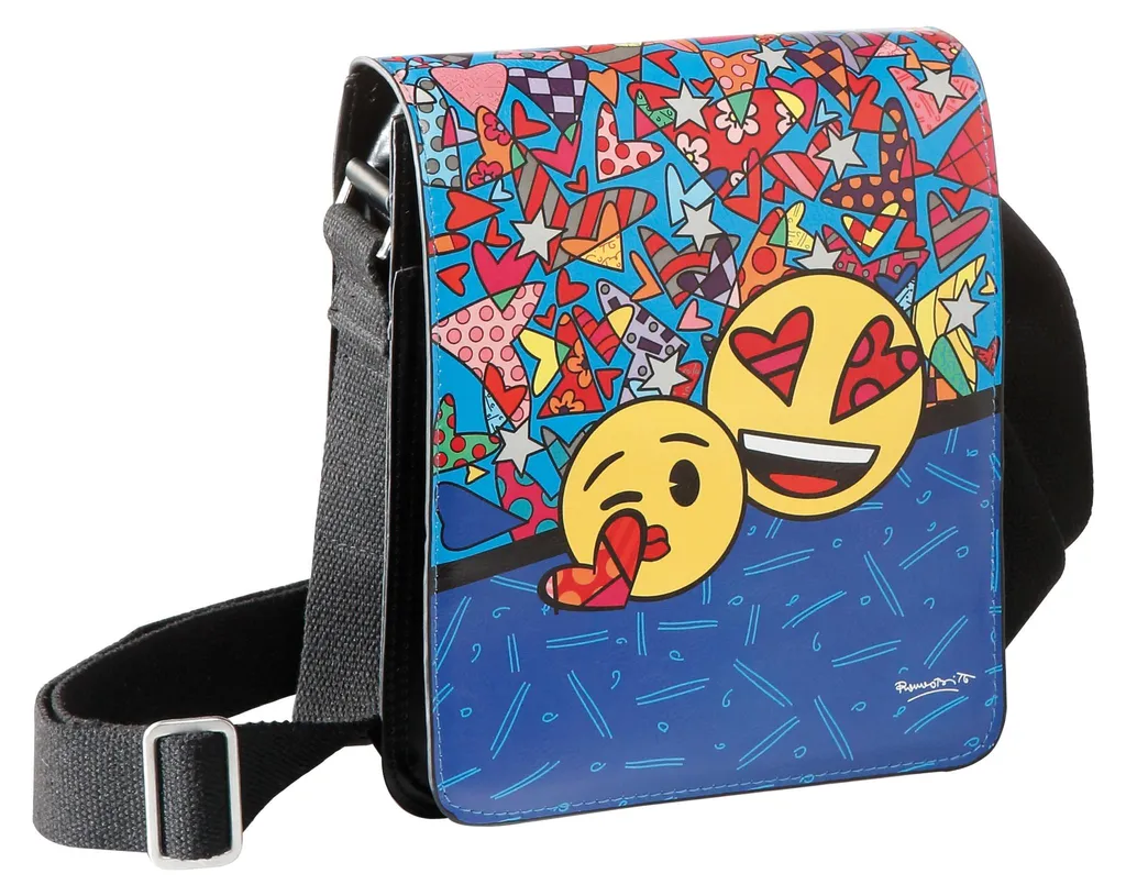 Sacoche de ville Britto Emojis I Love You Goebel - Sac pratique et Fun