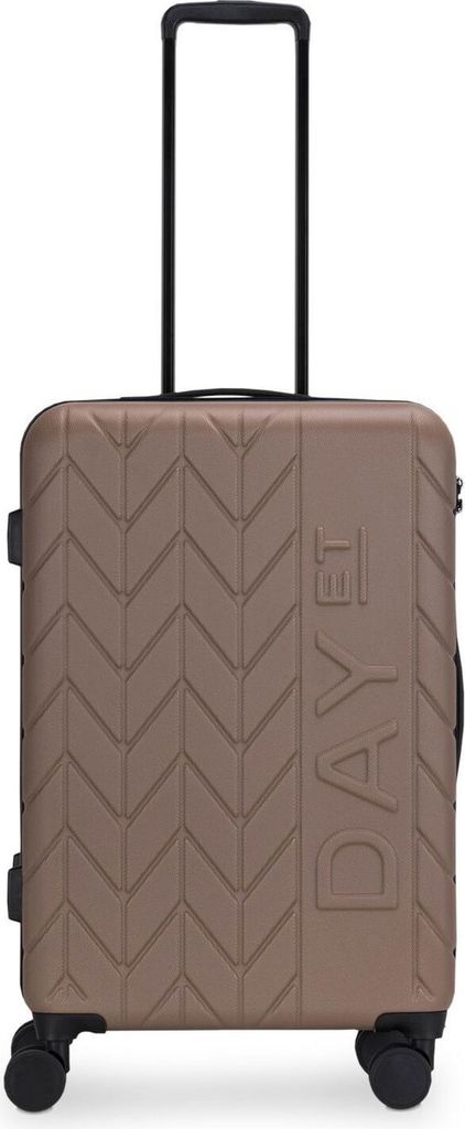 DAY ET Trolley Chewron Day HEL 24" Suitcase Caribou kupferfarben 58cm