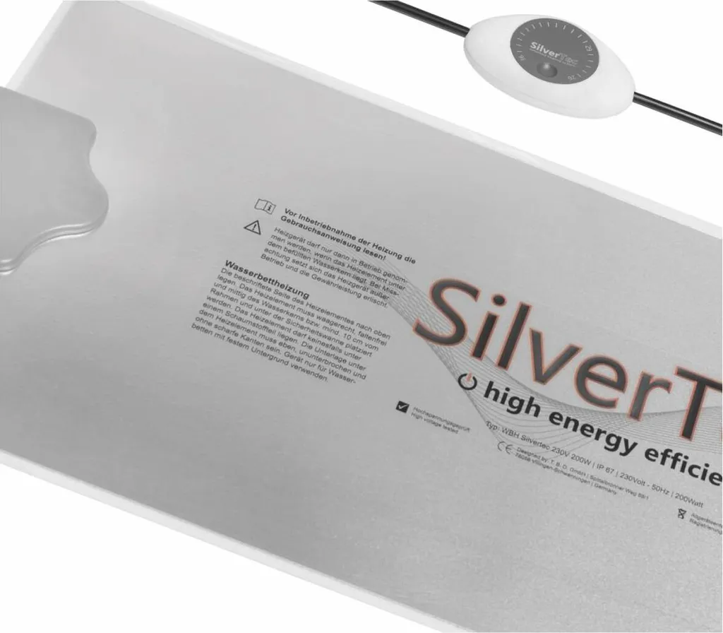 Chauffage SilverTec 200W Modèle TBD - Radiateur d'Appoint Haute Précision - 3