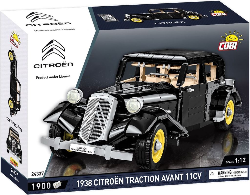 COBI Citroen Traction Avant 11CV 1938, Bausteine, 10 Produktbild 