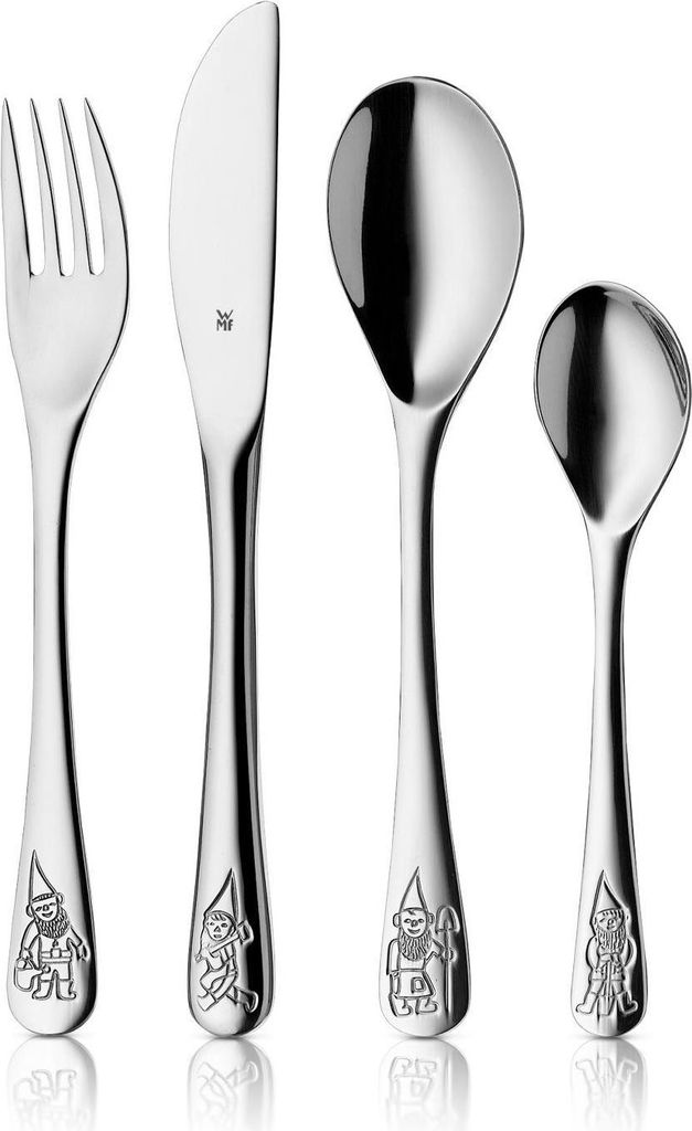 WMF Kinderbesteck-Set Zwerge, 4-teilig 3201000355 Immagine del prodotto 