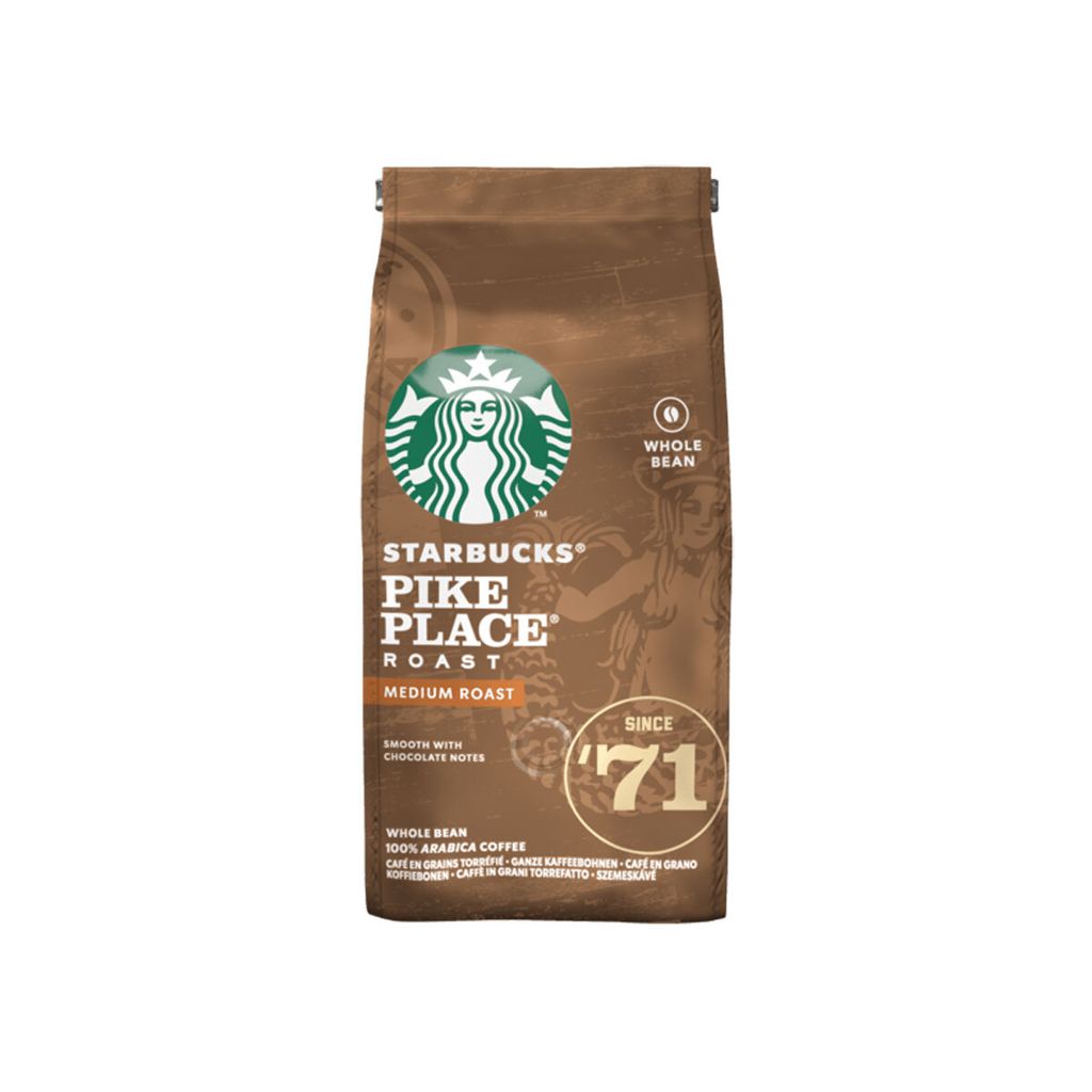 Starbucks Pike Place Roast Medium Roast cała kawa ziarnista Zdjęcie produktu 